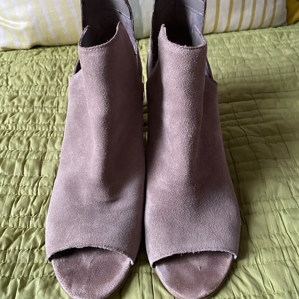 Steve Madden Ankle Booties with Peep-Toe Design